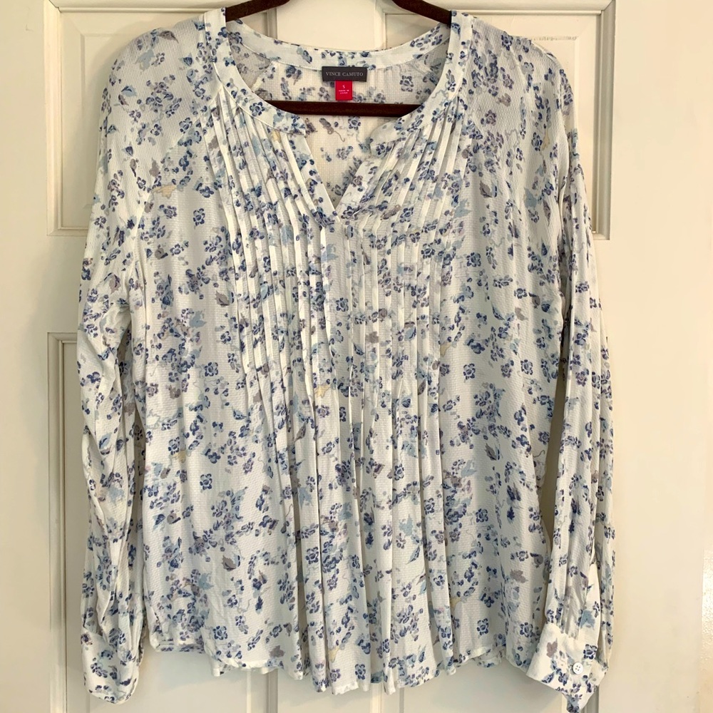 Vince Camuto floral blouse
